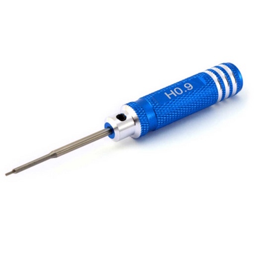 Sideways SWSD/01 Aluminum Hex Wrench 0.95mm for M2 set screws Sideways SWSD/01 Aluminum Hex Wrench 0.95mm for M2 set screws